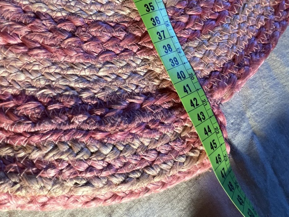 Fantástica mala em corda artesanal nova