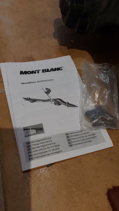 x3 Suporte bicicleta Montblanc Barracuda