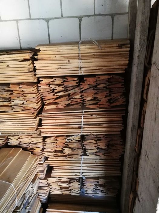 Gont drewniany ręcznie łupany osikowy