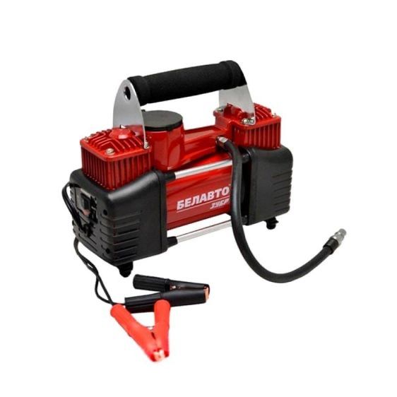 Автомобільний компресор BELAUTO двухпоршневий 87л/хв, Автокомпрессор