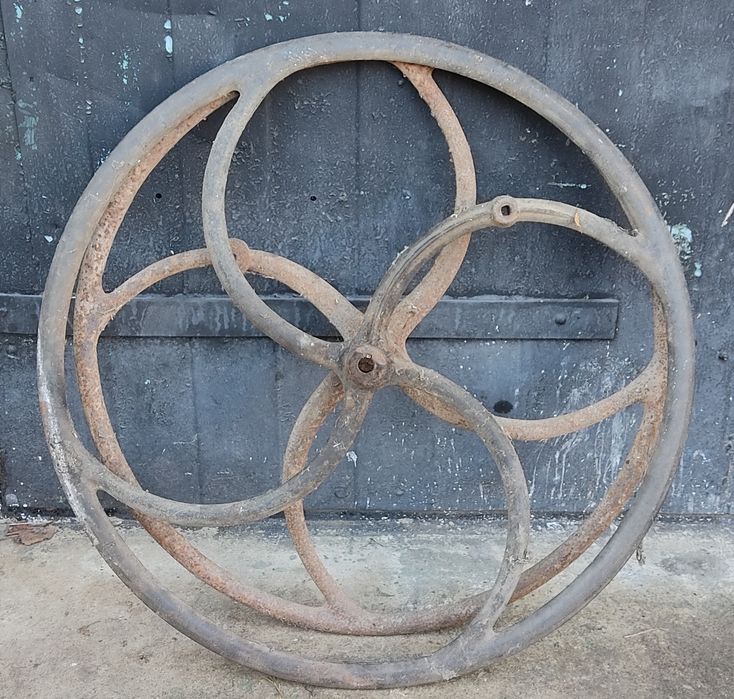 Запчастини до ручної соломорізки, колесо маховик привідне