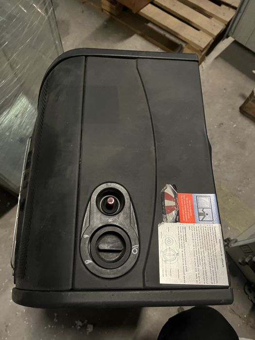 Piec gazowy na kółkach