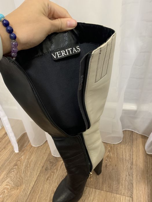 Продам сапоги кожанве осенние