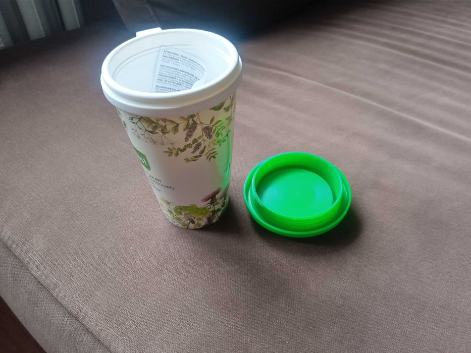 Kubek termiczny plastikowy