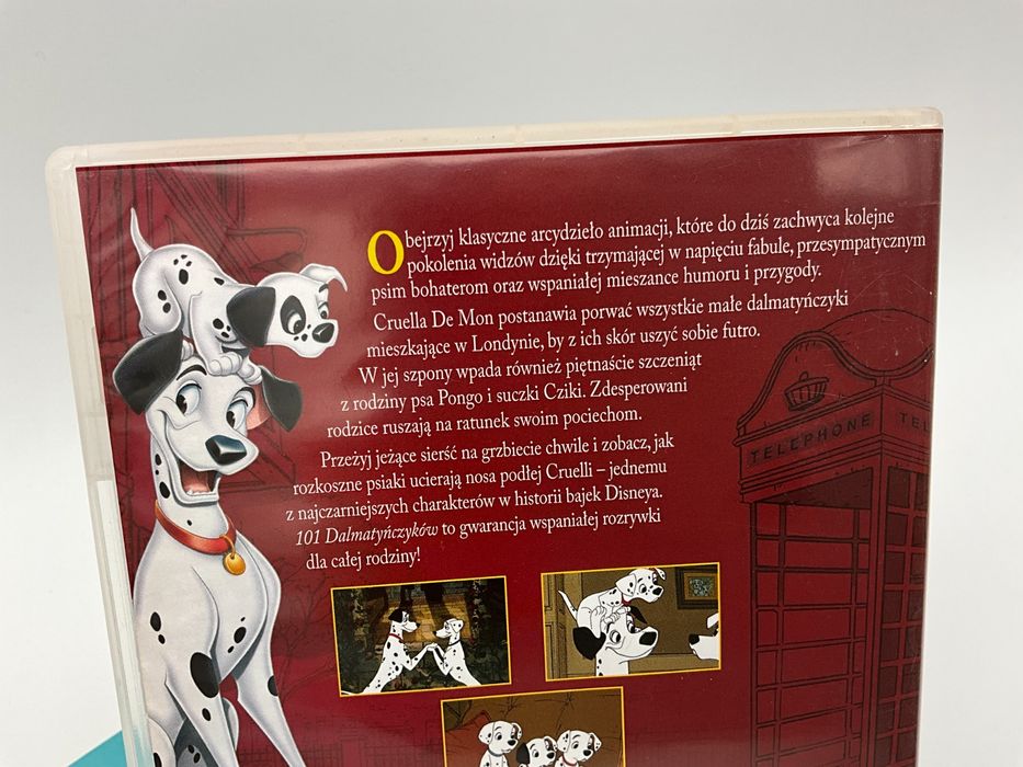 101 dalmatyńczyków DVD, SLIPASE, Zaczarowana Kolekcja, Animacja 1961, Disney