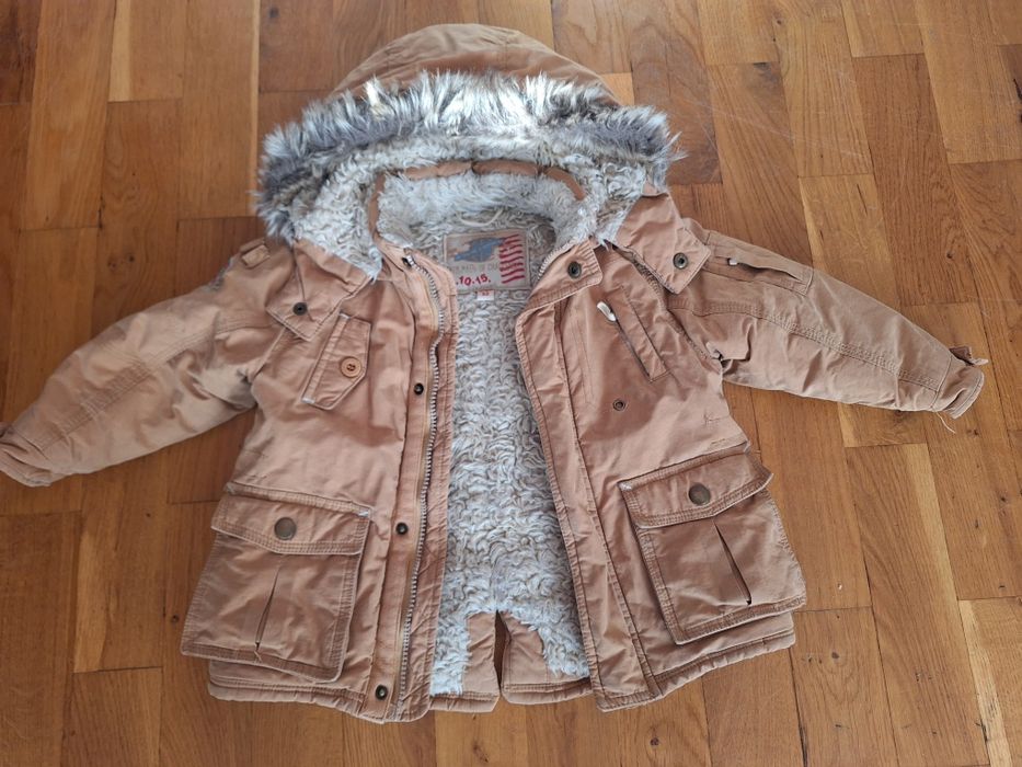 Ciepła kurtka zimowa chłopięca 5.10.15 parka 92