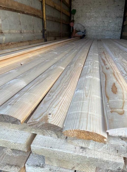 Брус 130*35*3м (Деревяна вагонка, фальшбрус, дошки підлоги доска пола)