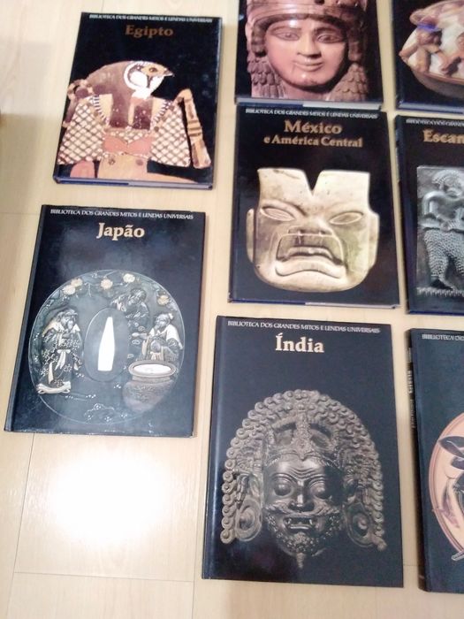 Coleção Completa  Biblioteca dos Grandes Mitos e Lendas Universais
