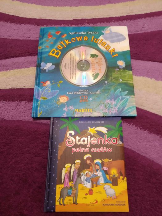 Bajkowe lulanki - książka z płytą, Stajenka pełna cudów