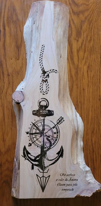 Quadro de parede rústico