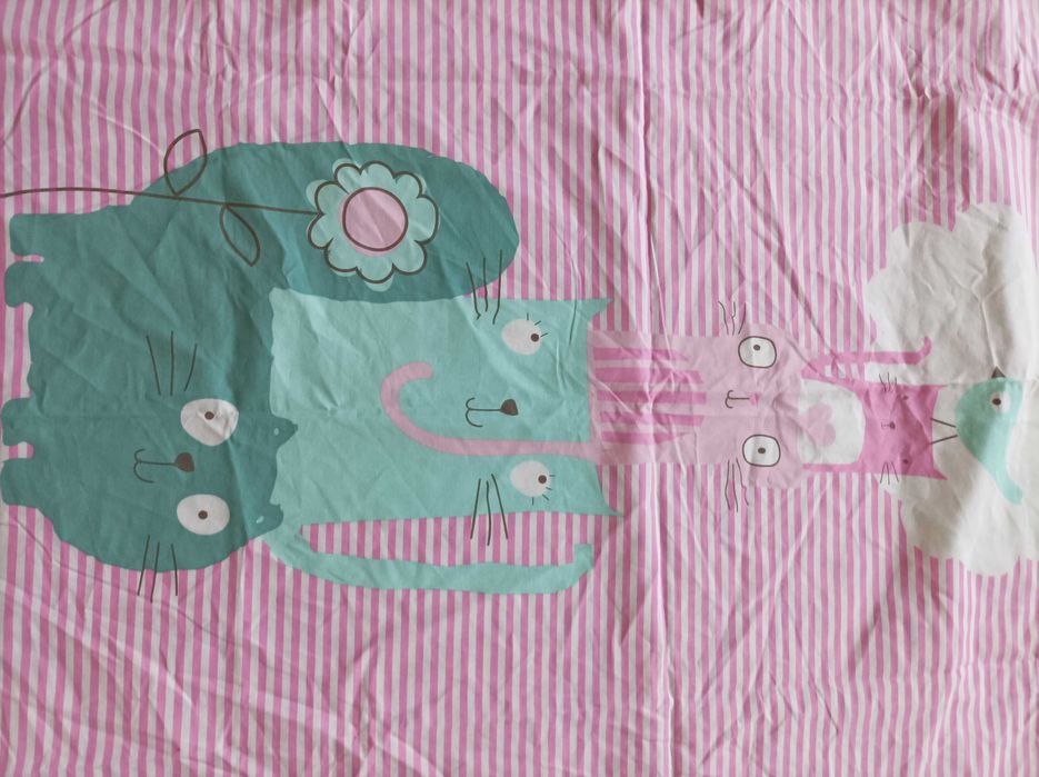 Pościel dziecięca kotki TCM