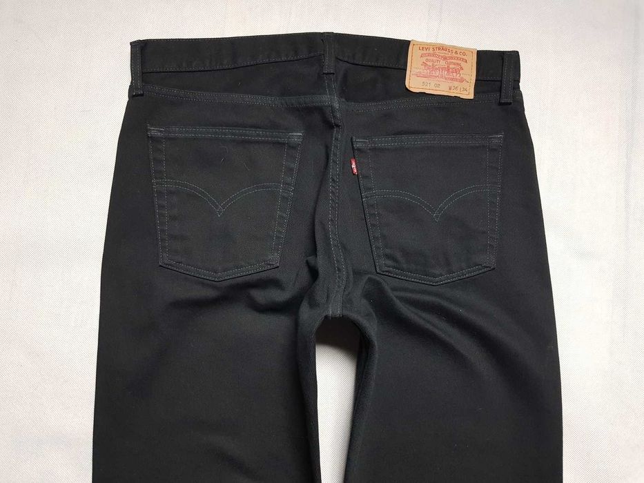 LEVI'S - 521 / Męskie Jeansy roz. W36L34 pas 93 cm Jak Nowe