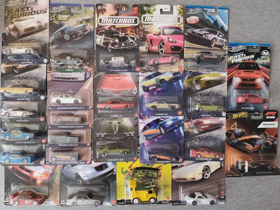 Zestaw hot wheels