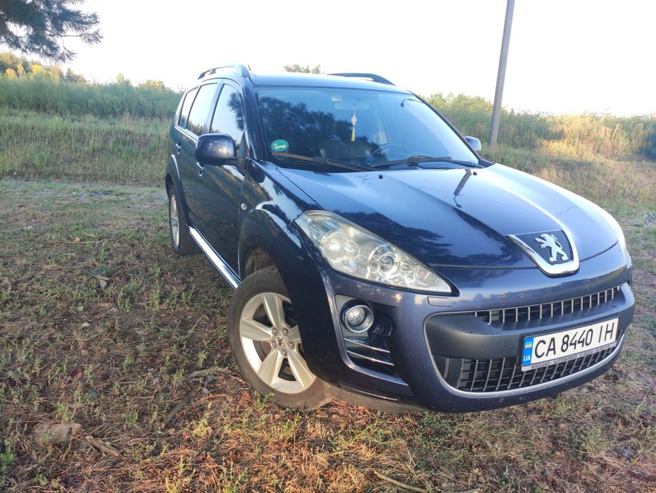 Peugeot 4007 2.2 дизель повний привід читати опис