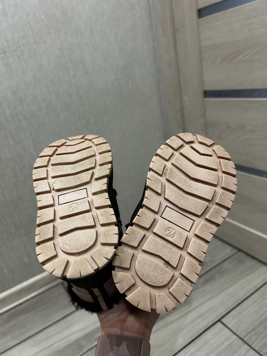 Зимові дутіки теплі 15.8 см Clibee для дівчинки