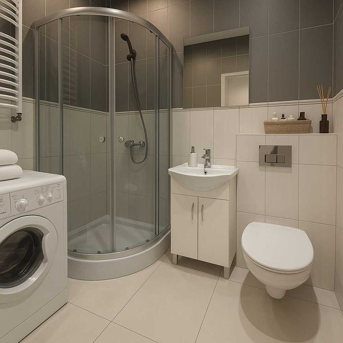 1A Katowice Centrum - Apartament dla 6 osób 3 pokoje WIFI TV PARKING