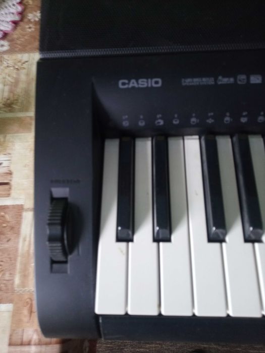Syntezator Casio CTK-5000 + regulowany stojak