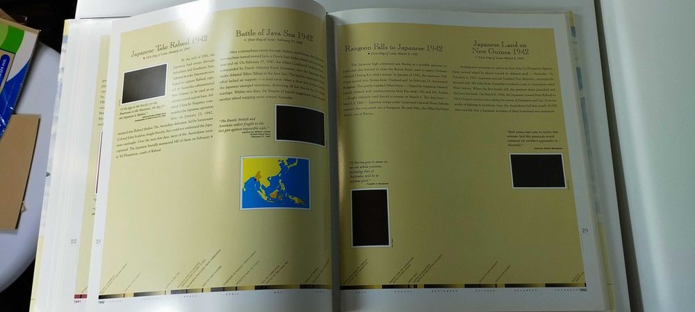 The One Hundred Epic Events of World War II in Stamps