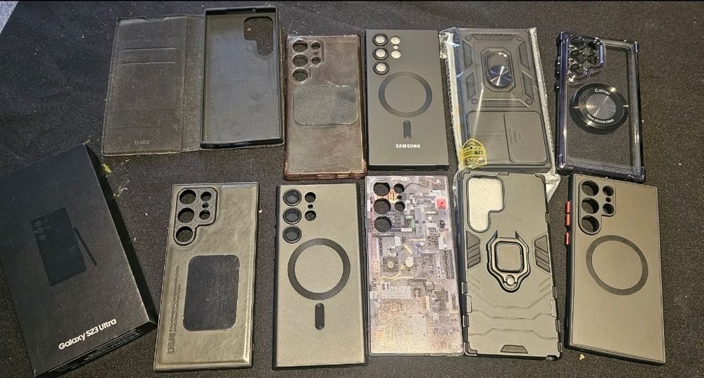 Samsung S23 Ultra com garantia + 10 capas