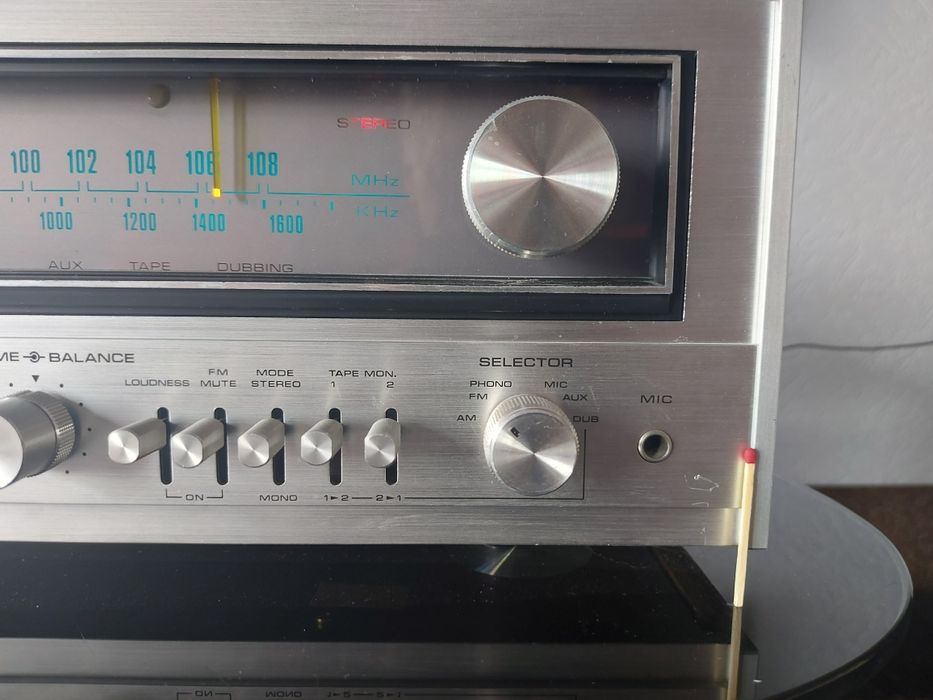 Nikko 8085 duży ciężki amplituner wzmacniacz po serwisie nie naprawie