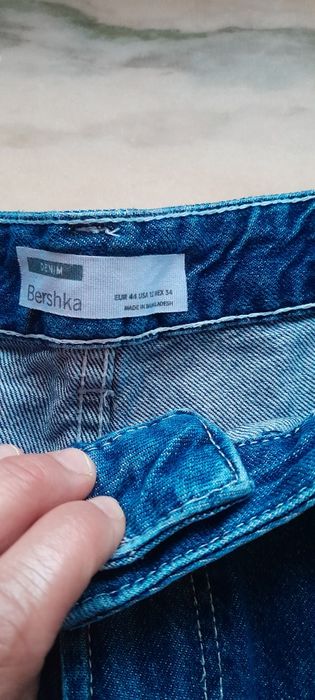 Calcoes de ganga 44 bershka wide leg