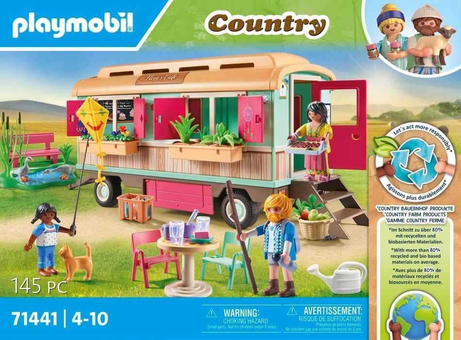 Playmobil Country 71441 Przytulna Kawiarenka W Wagonie