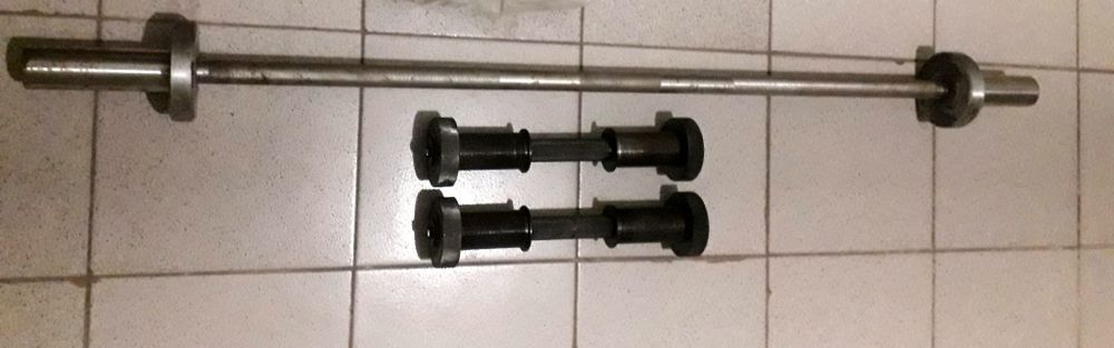Штанга олимпийская и скамья