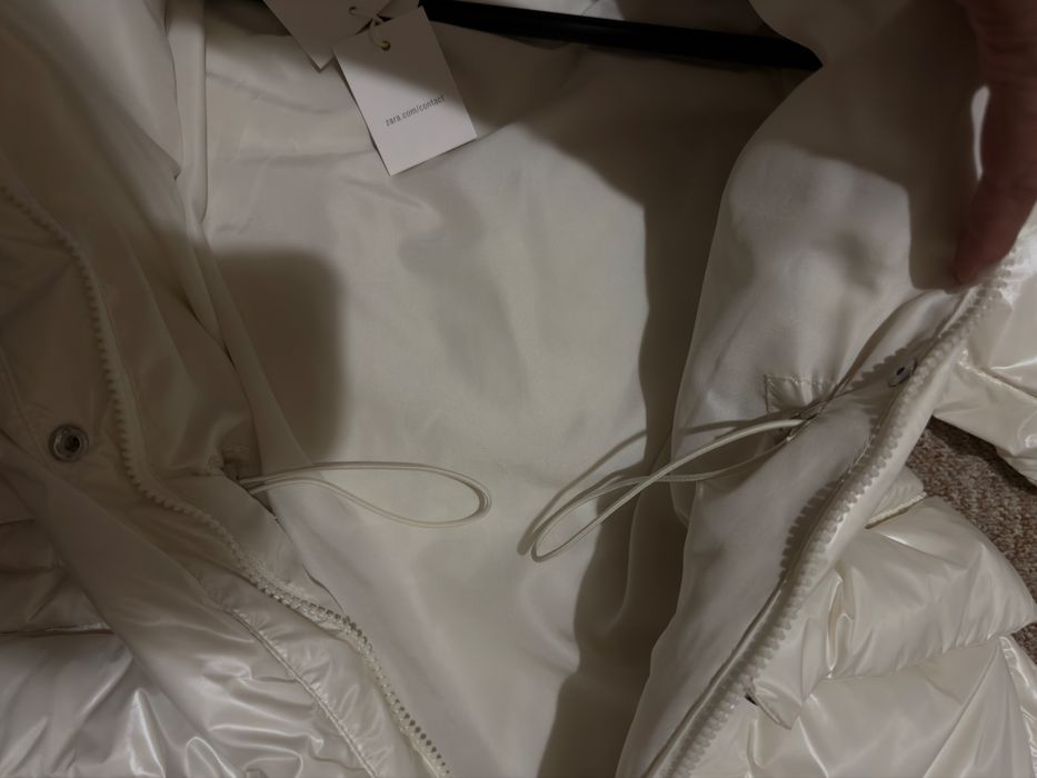 Нова пухова курточка Zara