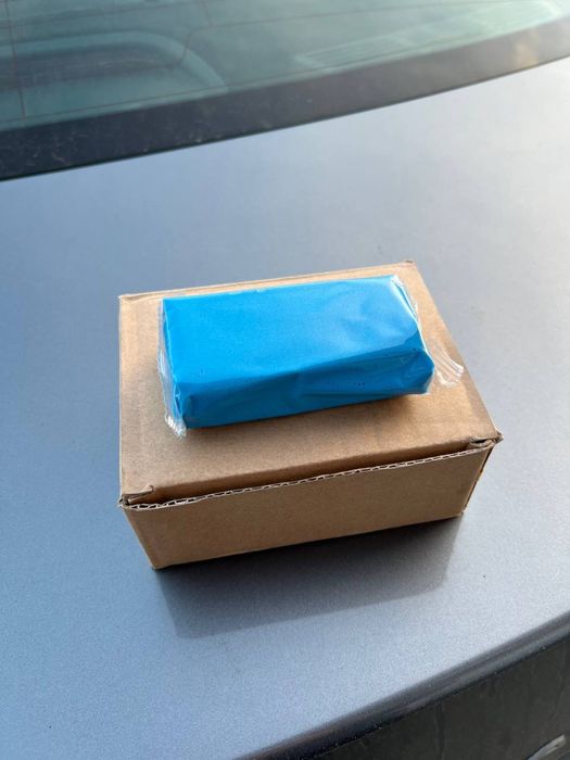 Синя глина для очищення кузова