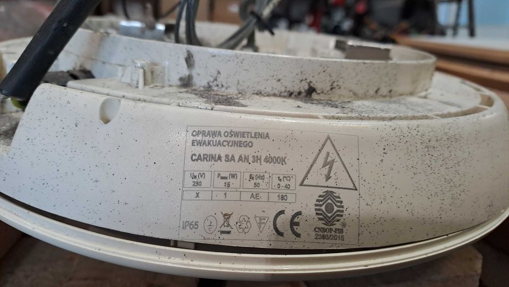 Oprawa awaryjna Carina 3h 4000K  oraz Lampa przemysłowa LED 150W