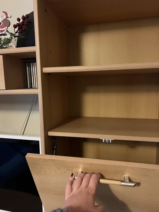 Móvel de Sala Completo em Madeira Clara - Versátil e em Ótimo Estado