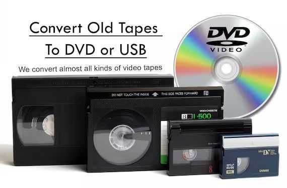 Оцифрування відео vhs/dv/ video8