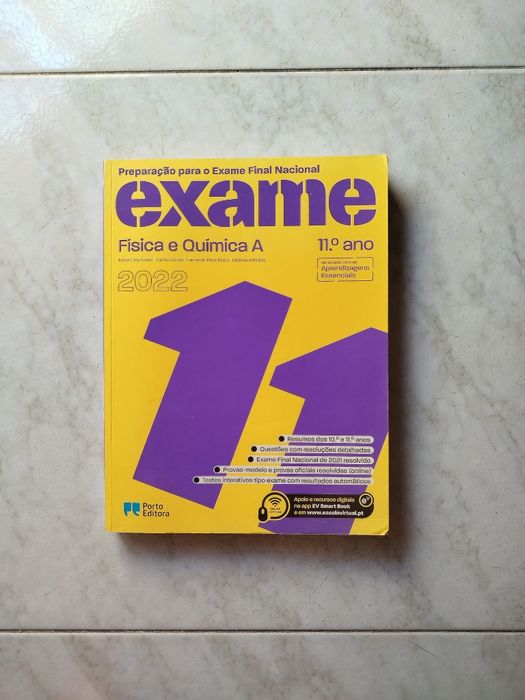 Livro de exame Físico Química A 11⁰ano