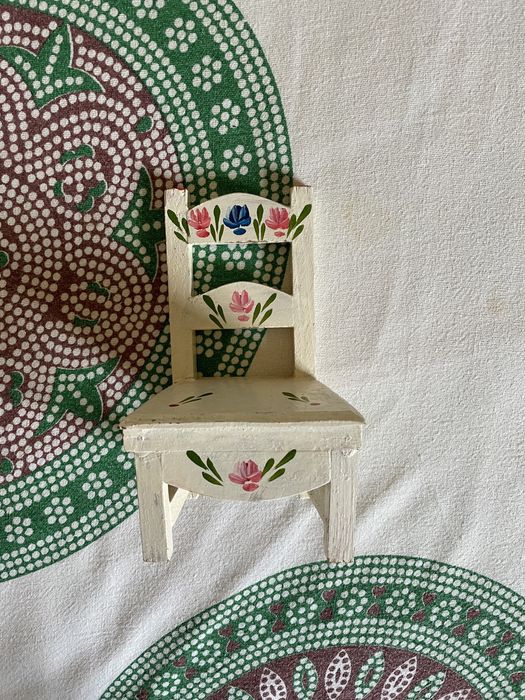 Mini Cadeira de Decoração Decorativa Mobília Alentejana