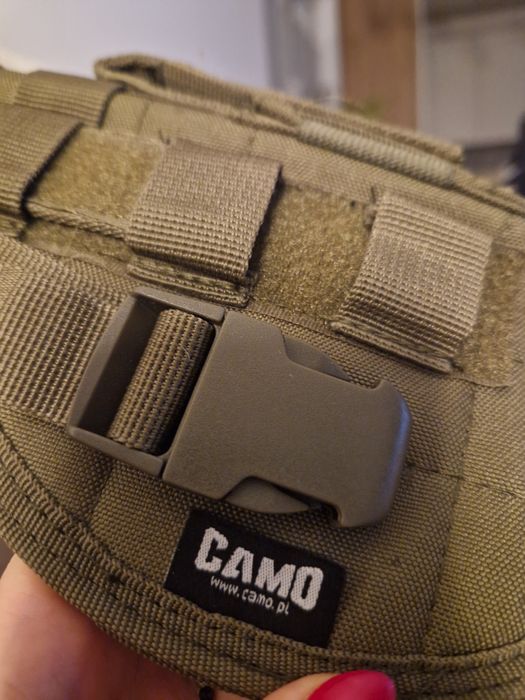 Kabura pistoletowa camo molle uniwersalna olive
