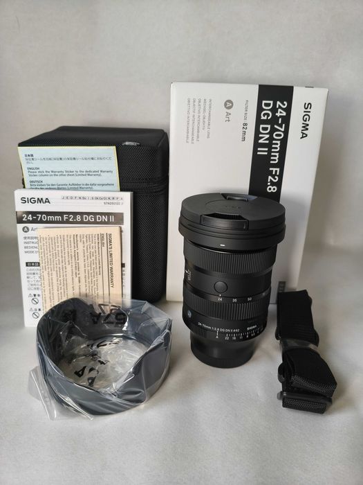Об'єктив Sigma AF 24-70mm f/2,8 DG DN II Art (Sony-E) НОВИЙ