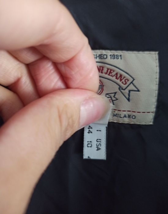 Kurtka damska przejściowa czarna Armani Jeans r. 44