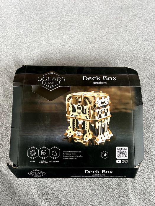 Pudełko na talię kart urządzenie do gier planszowych - Ugears