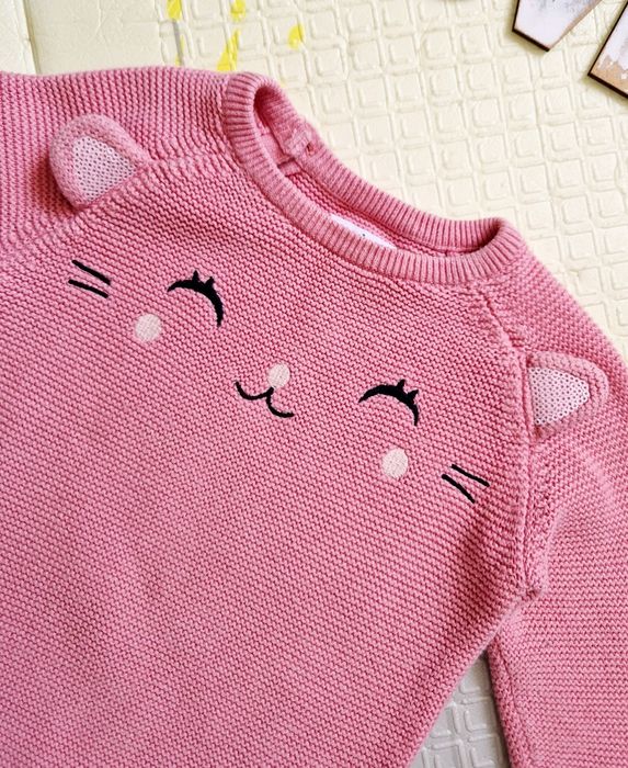 Светр Beby Club 18-24 м 1,5-2 р дівчинка кофта батнік реглан світшот