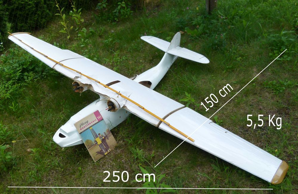 PBY Catalina model RC duży 250cm rozpietość