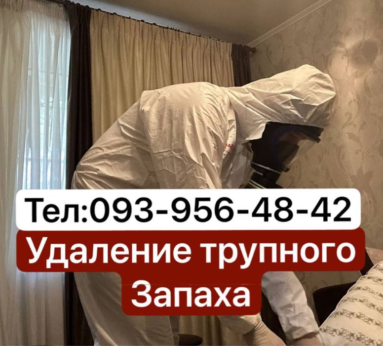 Уборка после трупа Удаление трупного запаха клининг после умершего