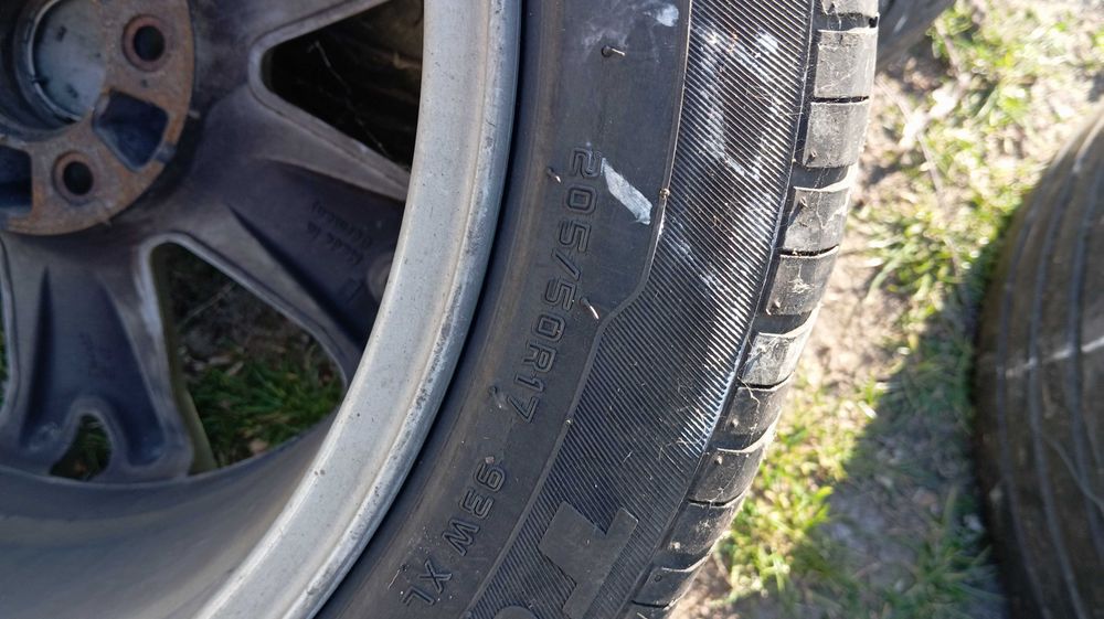 Oryginalne felgi Opel OPC Snowflake Śnieżynki 17" 5x110 ET47
