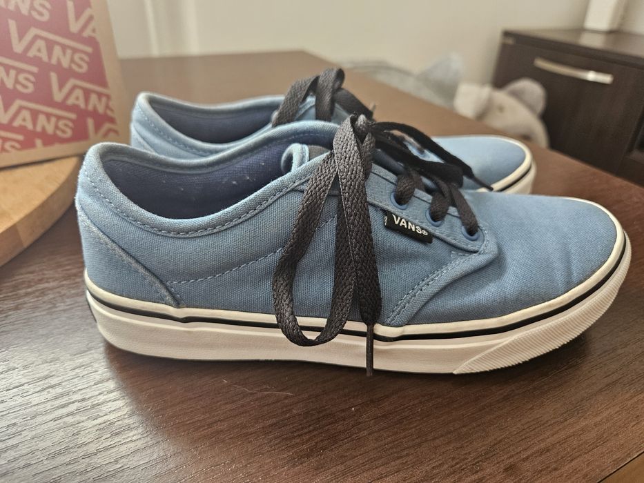 Buty Vans rozmiar 36 niebieskie