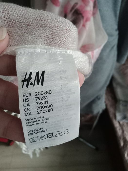 Szalik chusta H&M