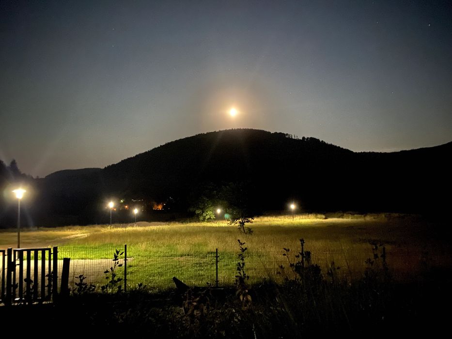 Domek  z banią z widokiem na góry  Łomnica- Góry Sowie