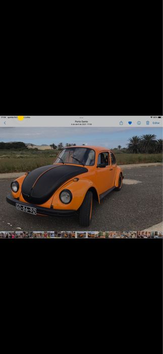 Vw carocha barato, motor perfeito, com inspecão