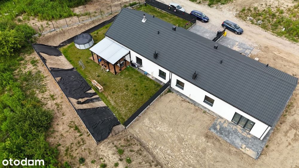 Funkcjonalny dom Parterowy 126m2 | Nikielkowo | Ogród 700m2 | Strych