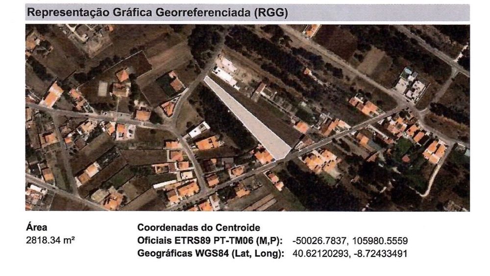 Terreno Urbanizavel 2818,34m2, 2 Frentes - Gafanha da Encarnação