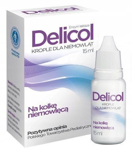 DELICOL na kolkę niemowlęcą krople 15 ml