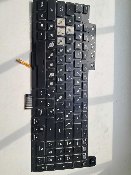 Оригінальна клавіатура ASUS TUF Gaming A17 | З Підсвіткою